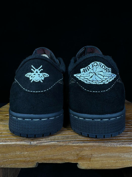 Traviss Scott x Jordan 1 Low OG Black Phantom