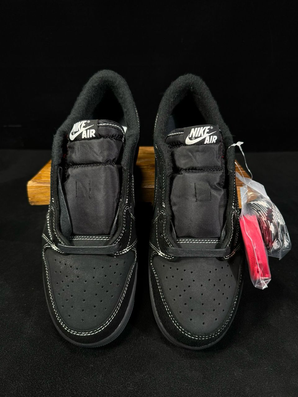 Traviss Scott x Jordan 1 Low OG Black Phantom